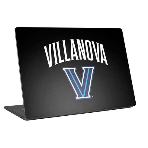 Villanova University V Black Universal Laptop 16.6in (13.4 x 9.7in) Skin